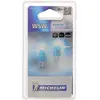 Image de MICHELIN 2 Ampoules W5W BLUE LIGHT 5W, Wedge base pour Feux de position, de Plaque, de répétiteurs latéraux