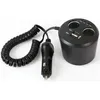 Image de AUTO-T Multiprise Allume-Cigare USB Sur Porte Boisson 12/24V