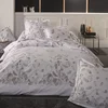 Image de Tradilinge - Housse de Couette Plumes à imprimés Plumes Percale de Coton/Coton Blanc 260x240 cm