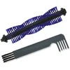 Image de Rowenta ZR720004, Brosse Centrale Standard et kit de Nettoyage compatibles avec Les aspirateurs Robot Explorer 20, Noir/Bleu