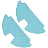 Image de Rowenta ZR177005, 2 Lingettes Microfibres compatibles avec Les aspirateurs Robot Explorer 80, Bleu