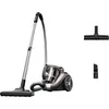 Image de Rowenta RO4B30 Compact Power XXL Aspirateur traîneau sans Sac pour parquet | 900 W | Système de Filtration à 3 Niveaux | Capacité XXL | Rayon de Nettoyage de 8,80 m | avec suceur Plat 2 en 1 | Chrome