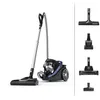 Image de Aspirateur sans sac Rowenta Silence Force Cyclonic Effitech Mod le Total Clean RO7961EA 500 W Noir et Bleu Gris
