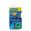 Image de Agrafes Rapid N°140, 14mm DP pointe divergente, lot de 648