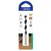 Image de TIVOLY 10863820800 - Broca madera 3 puntas EXTRA de 8 mm largo 114 mm profundidad de corte 75 mm con mango cilíndrico (Envase de 6 pz.)
