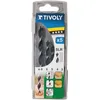 Image de Mèche - TIVOLY - Coffret de 5 forets bois à 3 pointes SLR - Diamètres 3 4 5 6 et 8 mm