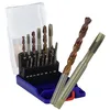 Image de TIVOLY - Coffret Tarauds + Forets HSS Revêtus Fusio - Lot de 7 Tarauds M3/M4/M5/M6/M8/M10/M12 + 7 Forets Ø 2,5-3,3-4,2-5-6,8-8,5-10,2 mm