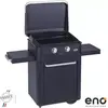 Image de Plancha gaz ENO Enosign 65 bleu navy sur chariot, 56x40 cm