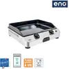 Image de Plancha gaz ENO Fusion 60 Inox 2 brûleurs à poser, 57x39 cm