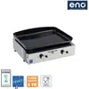 Image de Plancha gaz ENO Initial 50 Inox 2 brûleurs à poser, 47x36 cm