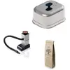 Image de Ustensile plancha ENO fumage a froid avec Cloche - Inox