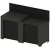 Image de Meuble de cuisine extérieure ENO ESSENTIAL 2 Modules Grir Cargo PMOD702M