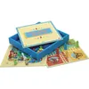 Image de Larbre a jouer - 66310 - jeux des petits chevaux et oie - coffret en bois