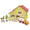 Image de Jeujura Chalet à Comté avec Camion et Animaux 180pcs | Ref: 8054 - J