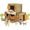 Image de Jeujura - 8067- Jeux de Construction-Far West - Saloon - 170 Pieces