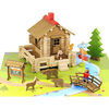Image de Chalet en bois avec animaux sauvages la Réserve naturelle 125 pièces