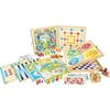 Image de JEUJURA Coffret de Jeux classiques - 150 règles - Pions bois