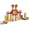 Image de Jeujura - 8242- Jeux de Construction-Construire - Blocs de Construction - 52 Pieces en Bois