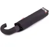 Image de Isotoner Parapluie homme crook pliant - Noir