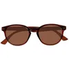 Image de Isotoner Lunettes de soleil mixte adulte incrustations métalliques