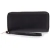 Image de Isotoner Compagnon Femme Grand Portefeuille, Protection RFID Anti-piratage de Carte Noir