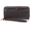 Image de Isotoner Compagnon Femme Grand Portefeuille, Protection RFID Anti-piratage de Carte Gris