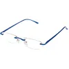 Image de Isotoner Loupes de lecture mixte adulte branches flexibles confort, verres extra fins, +2.00, denim