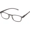 Image de Isotoner Loupes de lecture mixte adulte branches flexibles confort, verres extra fins, +3.00, gris