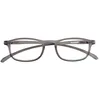 Image de Isotoner Loupes de lecture mixte adulte branches flexibles confort, verres extra fins, +3.50, gris