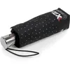 Image de Isotoner Parapluie x-tra solide anti-retournement, 28cm, ultra déperlant, ouverture/fermeture automatique, mini pois