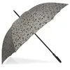 Image de Isotoner Parapluie canne, ultra dérperlant, solide, ouverture automatique/fermeture manuelle, léopard kaki