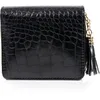 Image de Isotoner Porte-Monnaie Femme Compact Noir avec Protection RFID