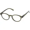 Image de Isotoner Loupes de lecture mixte adulte branches flexibles confort, verres extra fins, +2.50, olive