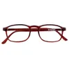 Image de Isotoner Loupes de lecture mixte adulte branches flexibles confort, verres extra fins, +2.00, bordeaux