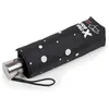 Image de Isotoner Parapluie x-tra solide anti-retournement, 28cm, ultra déperlant, ouverture/fermeture automatique, pois noir/jaune