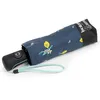 Image de Isotoner Parapluie solide, ultra déperlant, large couverture 98 cm, ouverture/fermeture automatique, technologie xtra-sec, compact et légers, citron jaune