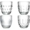 Image de La Rochère-Coffret de 4 verres à eau 4 modèles assortis-TROQUET-Origine France Garantie