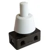 Image de tibelec 545210 Interrupteur poussoir, Blanc