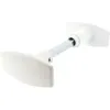 Image de Bouton double carré de 6/7 aluminium blanc