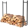 Image de Oxeo Range bûches Extensible - Range Bois de Chauffage Exterieur - Range Bois Grande capacité - modulable - Acier - Revêtement époxy