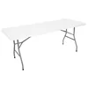 Image de Oxeo Table Pliante de Jardin et Camping - Portable Avec Poignée - Pique Nique 8 Places - Pour Salles des Fêtes