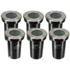 Image de Spots encastrables X6 - Extérieur - Couvercle inox - Pour Ampoule LED GU10 - Etanche IP67 - Spot terrasse - Éclairage jardin