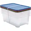 Image de lot de 5 boites de rangement 10L 26.5x32.5 cm COLORLID coloris assortis
