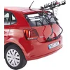 Image de Mottez A016P3 Porte-Vélos sur Hayon à Fixation sur Barres de Toit Ou Barre Railing 3 Vélos avec Antivol, Noir