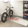 Image de Mottez B129V3XL Râtelier 3 vélos sur 2 Niveaux Fat Bike, Gris