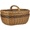Image de AUBRY GASPARD - Panier en osier buff - grande taille - 48x36x23 cm