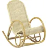 Image de AUBRY GASPARD - Fauteuil Rocking Manau et Rotin Naturel - 57x120x95 cm - Hauteur Assise 46 cm - Extérieur et Intérieur - Entretien Facile - Idéal Jardin et Maison