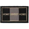 Image de AUBRY GASPARD - Paillasson Coco Teintée 75 x 45 cm - Motif Home Sweet Home - Envers Latex Antidérapant - Épaisseur 1.5 cm - pour Intérieur/Extérieur - Design Inspiré Tableau Noir