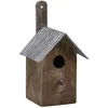 Image de Nichoir Oiseau Bois et Zinc