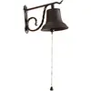 Image de AUBRY GASPARD - Cloche de Jardin Murale en Fonte - Ø 30 cm - Hauteur 33 cm - Longueur 49 cm - Profondeur 30 cm - Décoration Extérieure Rustique - Idéale pour Entrée ou Terrasse